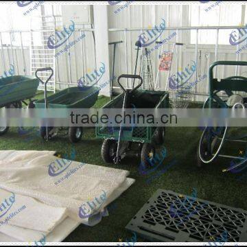 New 600 Lbs Steel Poly Rolling Garden Yard Utility Dump Tool Cart , Garden Dump Wagon photo-4