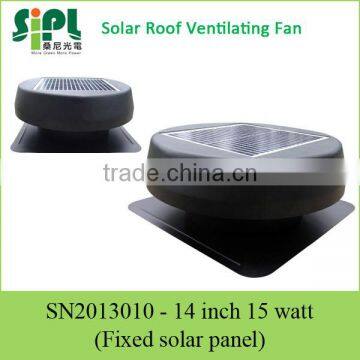 USA Hot Selling Fixed Solar Panel Attic Gable Ventilation Fan