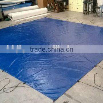 Vinyl Fabric Waterproof Pvc Tarpaulin Truck Cover photo-2