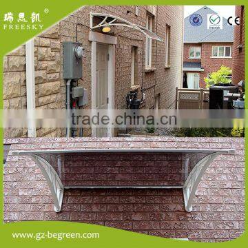 Plastic Retractable Awning Aluminium Canopy for Front Door Window Cover Rain Shelter photo-5