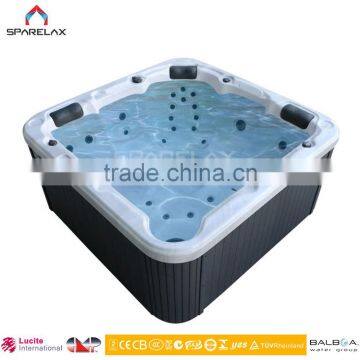 Wholesale China Factory Simple Small Acrylic Bath Tub With PU Pillow photo-4