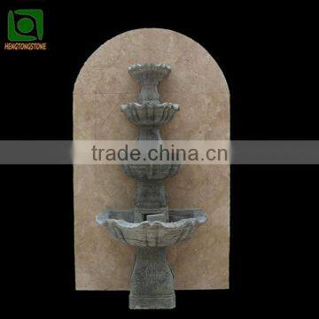 Outdoor Marble 4 Tier Water Fountain