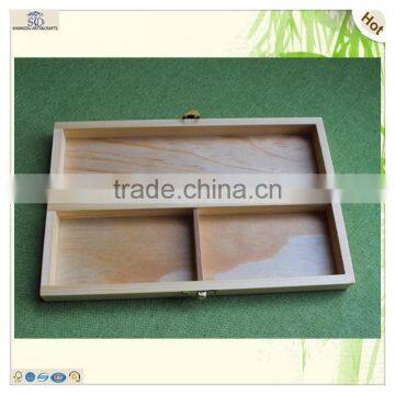 Two Grids 5ml Bottle Wood Essential Oil Storage Box photo-2