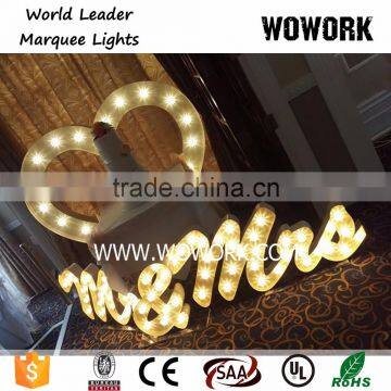 Birthday Party Decorations Wedding Decorative Marquee Light Letter Bulb Sign photo-6