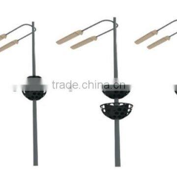 Vertical Garden Planters PP Plastic used for lamp post landscaping decoration