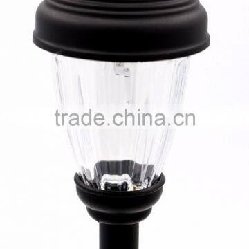 Plastic Solar Led Garden Pathway Landscape Lawn Stake Light photo-2