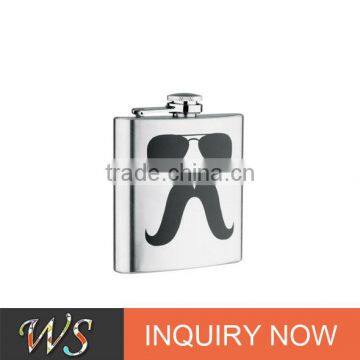 WSJJYY060 stainless steel hip flask gift set