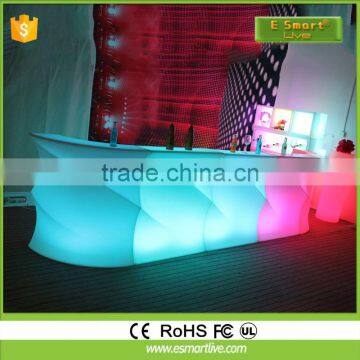 Led Bar Counter Wine Glass Table Led Furniture Led Ice Bucket Table