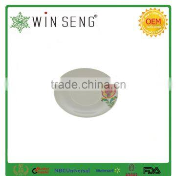 White Porcelain dinnerware round plate for gift item