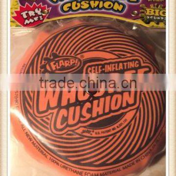 Ja-Ru Flarp Self Inflating Whoopee Cushion Big Sound Urethane Party Gag Gift NIP