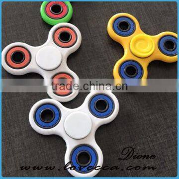 Factory Wholesale New design Small noise Bearing finger spinner Relieve Stress Fidget spinner toys