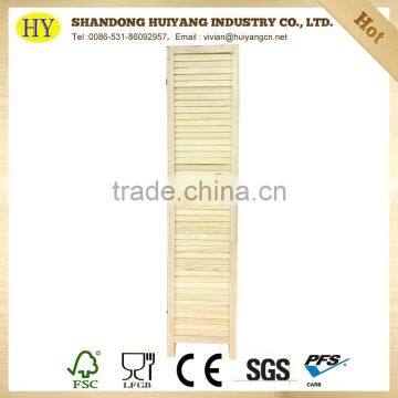 Vintage Custom Folding Wooden Screen Room Divider photo-2