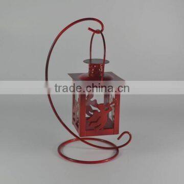 Metal Mini Christmas Lantern With Metal Stand photo-4