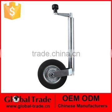 42mm Heavy Duty Telescopic Trailer Jockey Wheel With Clamp Fully Assembled Tyre..A1705.