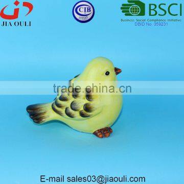 BSCI Audit Factory Lovely Painted Craft Kids Gifts Ceramic Birds for Home Decor photo-4