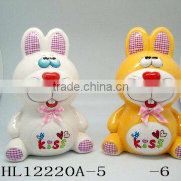 ceramic rabbit money saving box SN1259