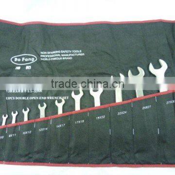 8*10~30*32mm Double Open End Wrench 13pcs D/E Open Spanner Open Jaw photo-2