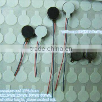 Kind Shooting Round Flat 10 * 3.4MM Phone Vibrator c 15MM 25MM 30MM 60mmwires In Stock~ photo-3