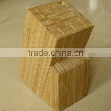 13- Slots Solid Bamboo Knife block, Stand, holder