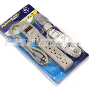 UL power strip 3 pcs value pack