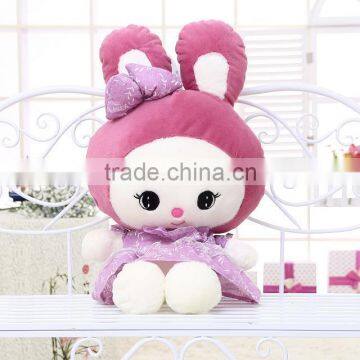 China Wholesale Cheap Farm Animal Toys Stuffed Toy Rabbit Wholesale photo-3