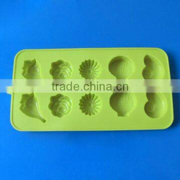 Different Shape Silicone Cake Mold,green