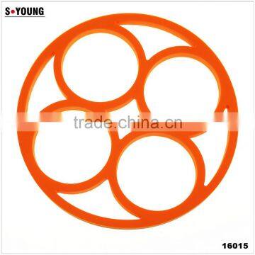 16009 Heart Shape Silicone High Temperature Heat Insulation Mat Kitchenwares Silicone Mat Flexible Silicone Heating Mat photo-6