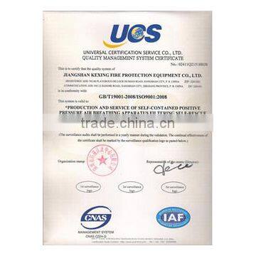 Quality Management System Certificate