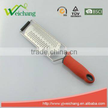 WCR217 New Design Grater Manual Grater ETCHING GRATER Vegetable Kitchen Graters With TPR Handle photo-2