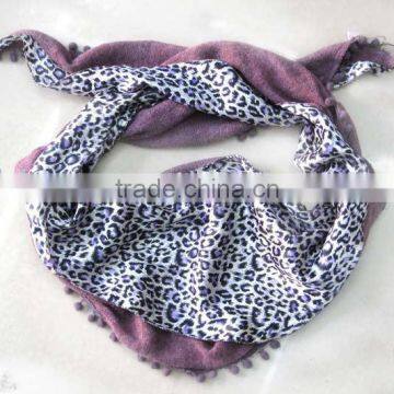 leopard printing fashion scarf/pashmina scarf /cotton scarf HYL06158