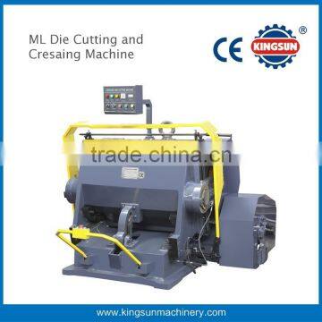 Manual heavy duty Die cutting and creasing machine for corrugated carton box