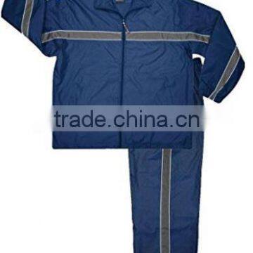 best Selling nylon track suit with jacket and long pants coated nylon track suits