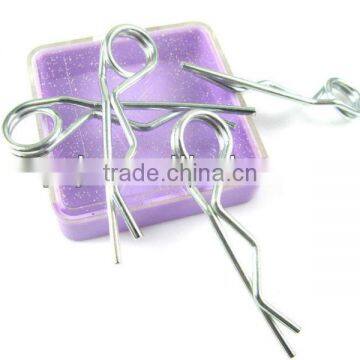 Metal spring clips clamps Toy accessories