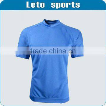 custom made blue soccer uniform soccer team traning tracksuit