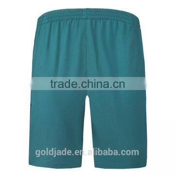China Factory High Quality Cotton and Spandex Run Wear Black Plain Quick Dry Men Shorts photo-3