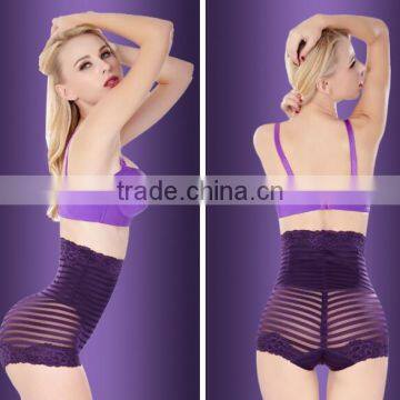 Slimming middle waist body shaper seamless panty women underwear