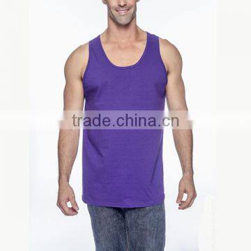 2015 Fashion y back gym tank top manufacturer