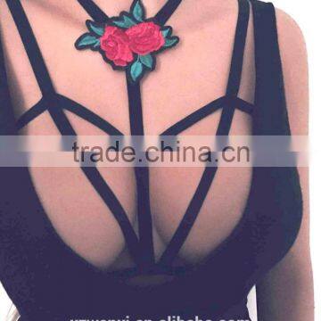 Sexy Garter Belt Wholesale Cage Bra Underwear Women Tank Tops Wholesale Garter Belt Strappy Sexy Lingerie Harness Lingerie photo-2