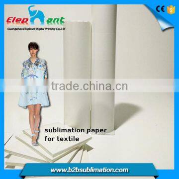 Factory hot sale eco-solvent heat transfer paper for t-shirt