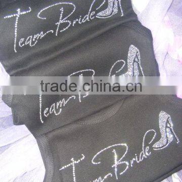 Wholesale Wedding Party Rhinestone Bride Designs Tank Top Cotton Slim Tank Top Wholesaler photo-5