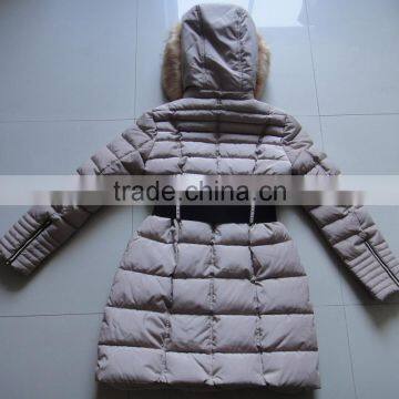 Women Fake Fur Hood Fashion Warm Winter Long Jacket photo-2