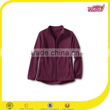 2016 School Uniform Boys polar Blank Fleece Jacket for kids