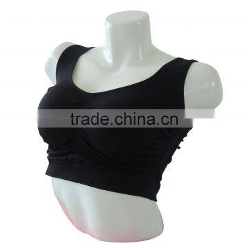 Hot Sale Fitness Bra Top Ladies Lingerie Sexy Seamless Women's Nylon Tube Bra photo-2