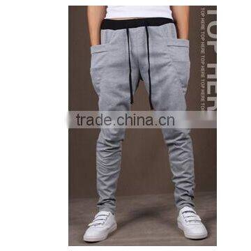 New Fashion Sweatpants Trousers Latest Design Men Harem Pants Sport Pants , Big Pocket Design Cargo Men Joggers photo-5