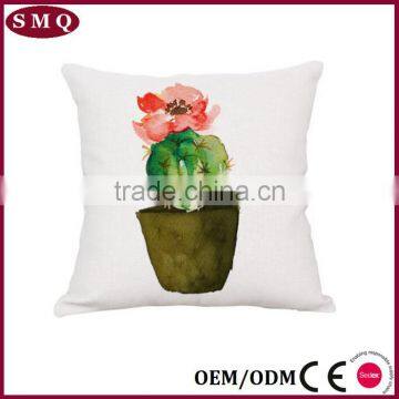 Customize Reversible Flower Home Decorative Seat Cushion Pillow photo-3