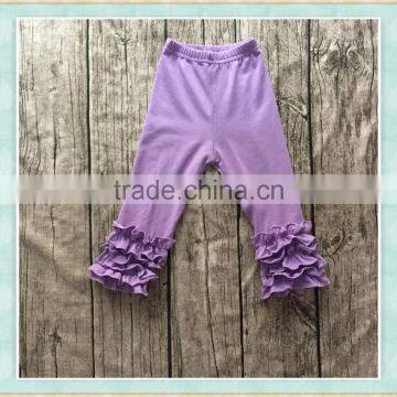 2017 Popular baby girls halloween ruffle pants kids clothes wholesale china garment factory supply baby leggings