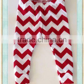 Baby Leggings Toddler Leggings Girls Long Pants Trousers Black White/Red White Jugged Fall Leggings, 2 Colors photo-3