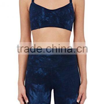 Summer Womens Sexy Yoga Sports Wear Legging Running Gym Soft Top Trousers Pants 2pcs photo-4
