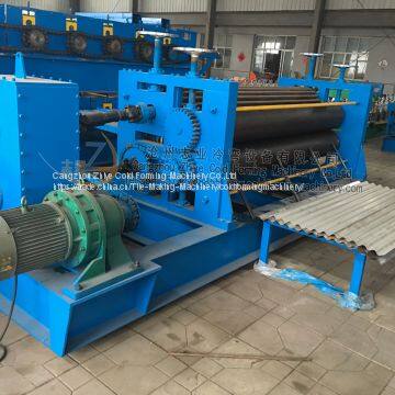 Barrel Corrugated Roofing Sheet Roll Forming Machine photo-4