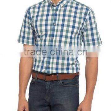 Regular Short Sleeve Buttoned Shirt